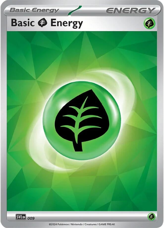 Image for Basic Grass Energy (SV07: Stellar Crown) (009) - Pokemon