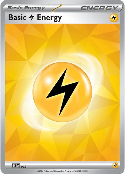 Image for Basic Lightning Energy (SV07: Stellar Crown) (012) - Pokemon