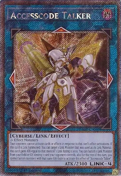 Accesscode Talker (Platinum Secret Rare) (25th Anniversary Rarity Collection II) (RA02-EN044)