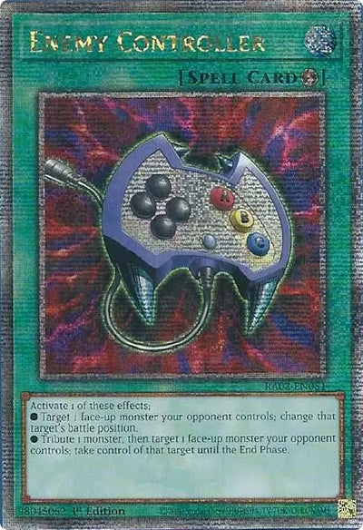 Enemy Controller (Quarter Century Secret Rare) (25th Anniversary Rarity Collection II) (RA02-EN051)