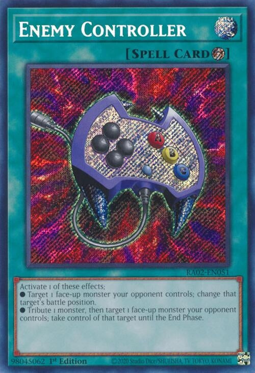Enemy Controller (Secret Rare) (25th Anniversary Rarity Collection II) (RA02-EN051)