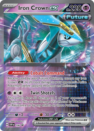 Image for Iron Crown ex - 146 (SV: Scarlet & Violet Promo Cards) (146) - Pokemon