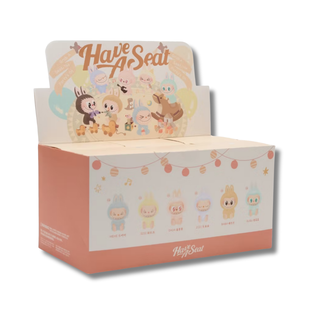 Pop Mart Labubu The Monsters Have a Seat Vinyl Face Blind Box