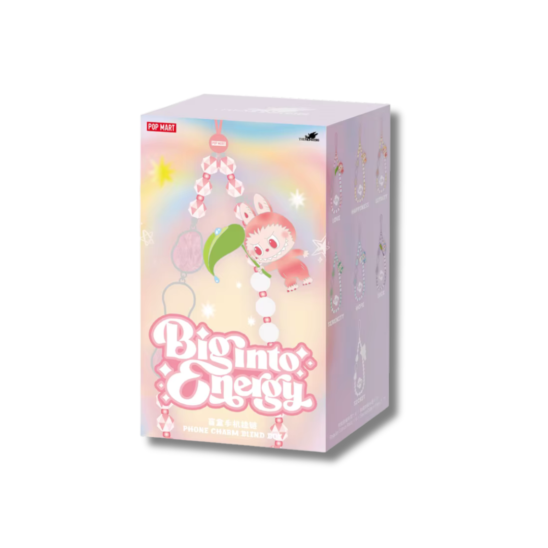 Pop Mart Labubu The Monsters Big Into Energy Phone Charm Blind Box
