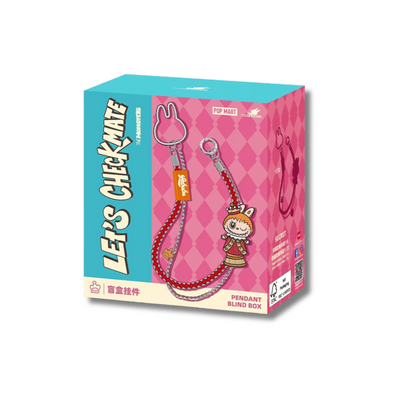 Pop Mart Labubu The Monsters Let's Checkmate Phone Charm Blind Box