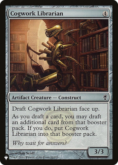 Image for Cogwork Librarian (The List Reprints) (58/210) - Magic: The Gathering