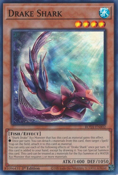 Image for Drake Shark (Rage of the Abyss) (ROTA-EN002) - YuGiOh