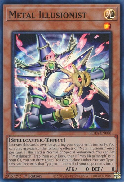 Image for Metal Illusionist (Rage of the Abyss) (ROTA-EN008) - YuGiOh