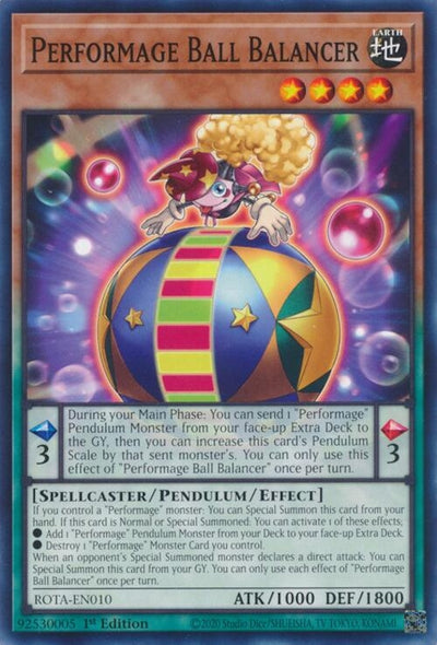 Image for Performage Ball Balancer (Rage of the Abyss) (ROTA-EN010) - YuGiOh