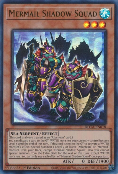 Image for Mermail Shadow Squad (Rage of the Abyss) (ROTA-EN018) - YuGiOh