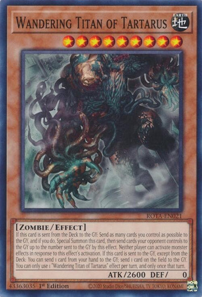 Image for Wandering Titan of Tartarus (Rage of the Abyss) (ROTA-EN021) - YuGiOh