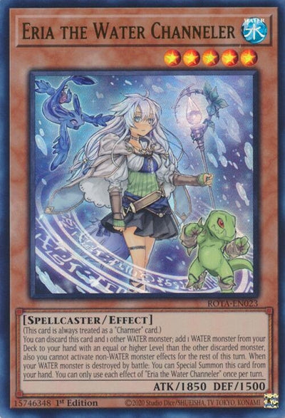 Image for Eria the Water Channeler (Rage of the Abyss) (ROTA-EN023) - YuGiOh