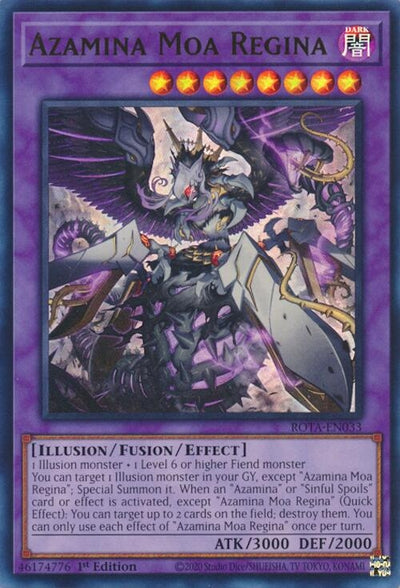 Image for Azamina Moa Regina (Rage of the Abyss) (ROTA-EN033) - YuGiOh