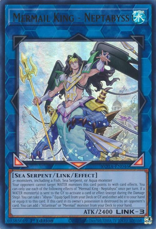 Image for Mermail King - Neptabyss (Rage of the Abyss) (ROTA-EN046) - YuGiOh