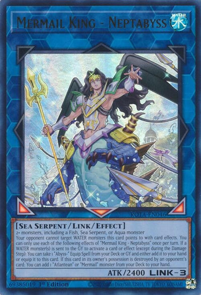 Image for Mermail King - Neptabyss (Rage of the Abyss) (ROTA-EN046) - YuGiOh