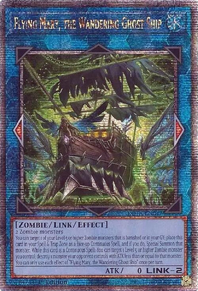 Image for Flying Mary, the Wandering Ghost Ship (Quarter Century Secret Rare) (Rage of the Abyss) (ROTA-EN047) - YuGiOh