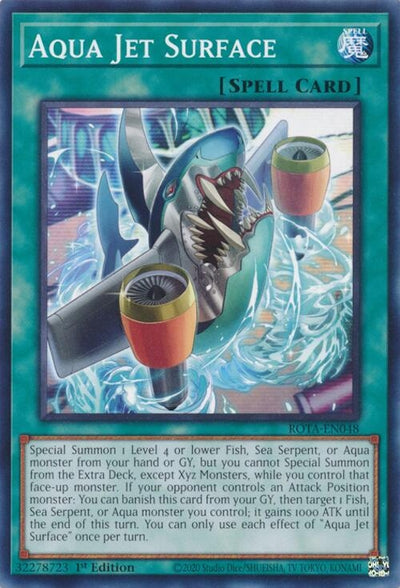 Image for Aqua Jet Surface (Rage of the Abyss) (ROTA-EN048) - YuGiOh