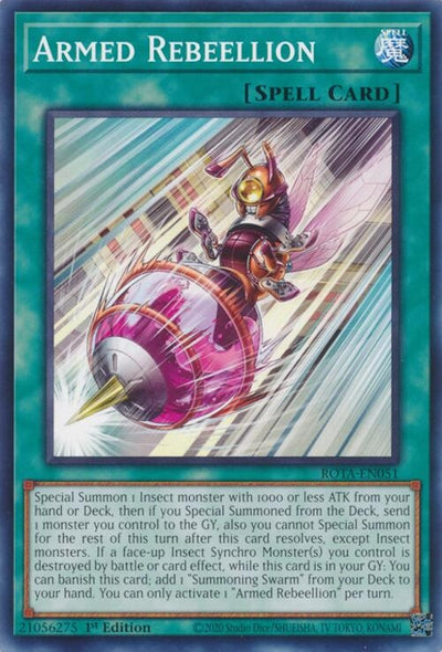 Image for Armed Rebeellion (Rage of the Abyss) (ROTA-EN051) - YuGiOh