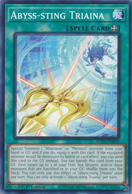 Image for Abyss-sting Triaina (Rage of the Abyss) (ROTA-EN062) - YuGiOh
