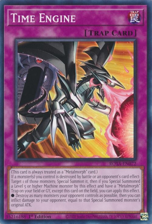 Image for Time Engine (Rage of the Abyss) (ROTA-EN072) - YuGiOh