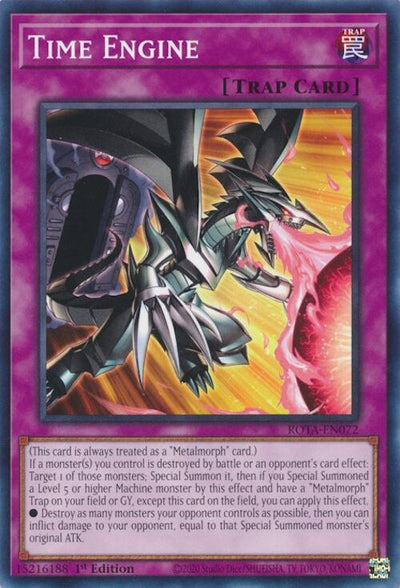 Image for Time Engine (Rage of the Abyss) (ROTA-EN072) - YuGiOh