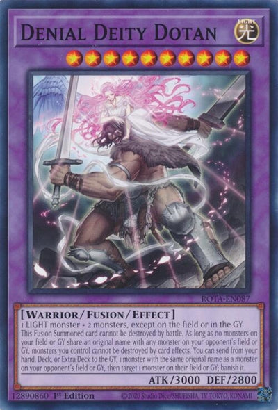 Image for Denial Deity Dotan (Rage of the Abyss) (ROTA-EN087) - YuGiOh