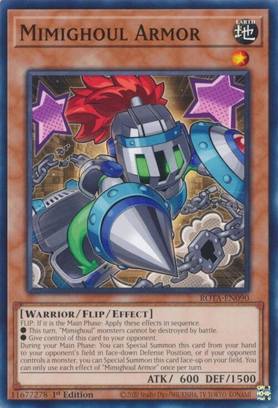 Image for Mimighoul Armor (Rage of the Abyss) (ROTA-EN090) - YuGiOh