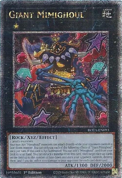 Image for Giant Mimighoul (Quarter Century Secret Rare) (Rage of the Abyss) (ROTA-EN093) - YuGiOh