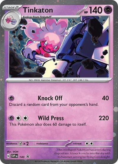 Image for Tinkaton - 140 (Cosmo Holo) (SV: Scarlet & Violet Promo Cards) (140) - Pokemon