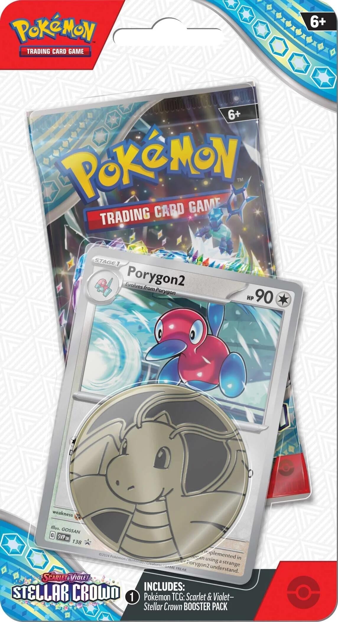 Stellar Crown Single Pack Blister [Porygon2] (SV07)