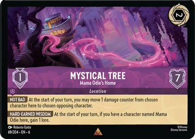 Image for Mystical Tree - Mama Odie's Home (Azurite Sea) (69/204) - Disney Lorcana