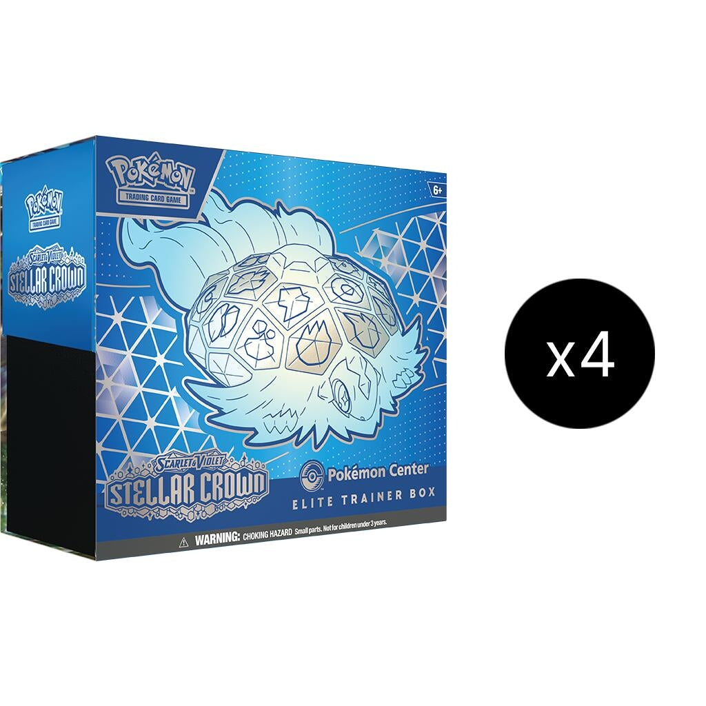 Stellar Crown Pokemon Center Elite Trainer Box (Exclusive) Case (SV07)