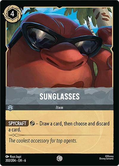Image for Sunglasses (Azurite Sea) (202/204) - Disney Lorcana