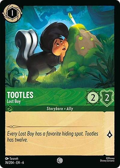 Image for Tootles - Lost Boy (Azurite Sea) (76/204) - Disney Lorcana