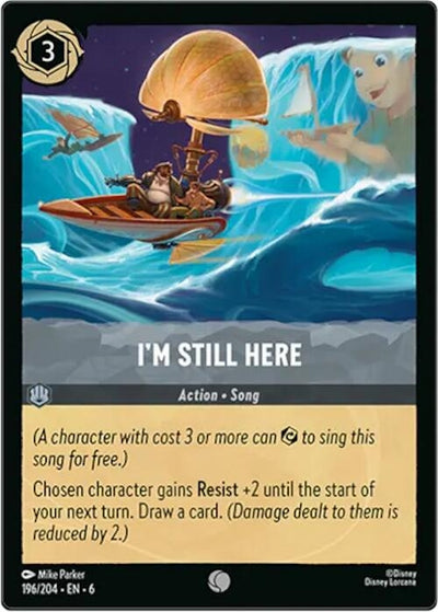 Image for I'm Still Here (Azurite Sea) (196/204) - Disney Lorcana