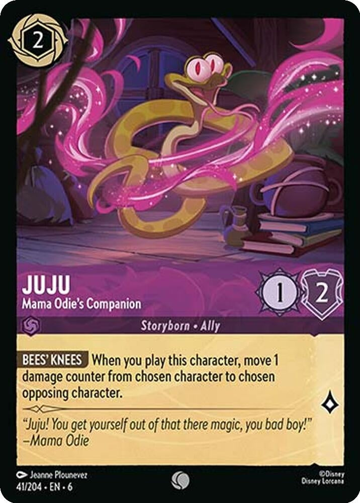 Image for Juju - Mama Odie's Companion (Azurite Sea) (41/204) - Disney Lorcana