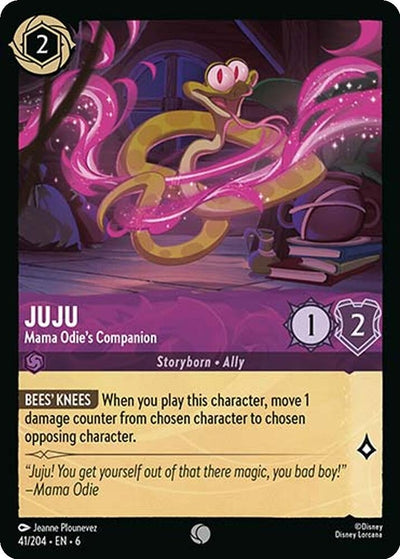 Image for Juju - Mama Odie's Companion (Azurite Sea) (41/204) - Disney Lorcana