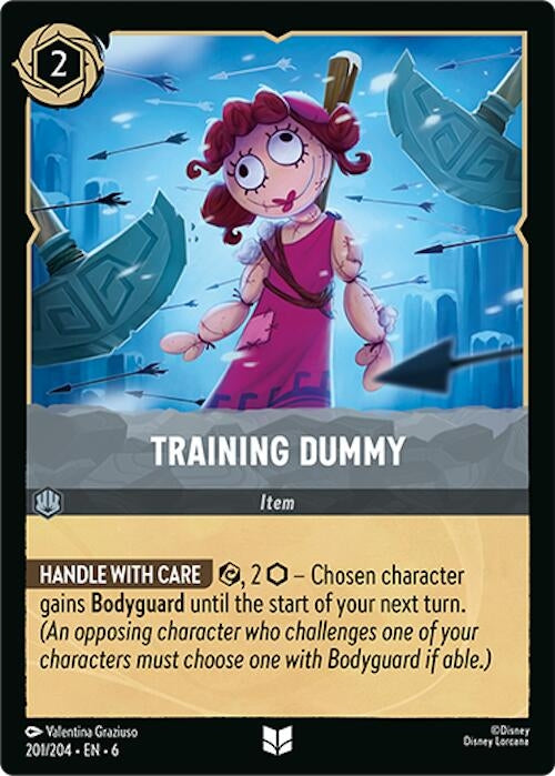 Image for Training Dummy (Azurite Sea) (201/204) - Disney Lorcana
