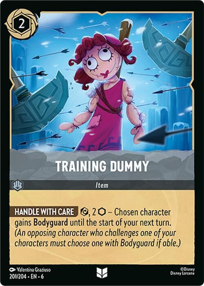 Image for Training Dummy (Azurite Sea) (201/204) - Disney Lorcana