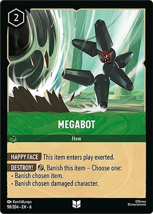 Image for Megabot (Azurite Sea) (98/204) - Disney Lorcana