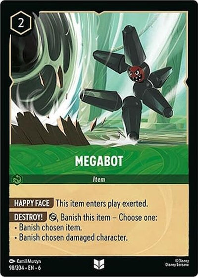 Image for Megabot (Azurite Sea) (98/204) - Disney Lorcana