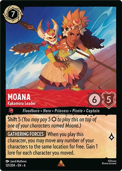 Image for Moana - Kakamora Leader (Azurite Sea) (121/204) - Disney Lorcana