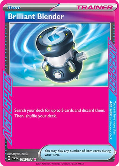 Image for Brilliant Blender (SV08: Surging Sparks) (164/191) - Pokemon