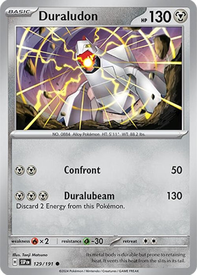 Image for Duraludon (SV08: Surging Sparks) (129/191) - Pokemon