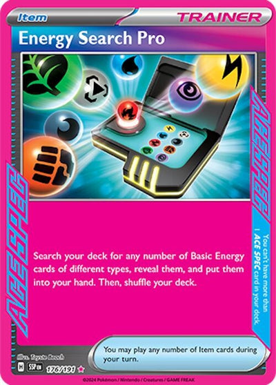 Image for Energy Search Pro (SV08: Surging Sparks) (176/191) - Pokemon