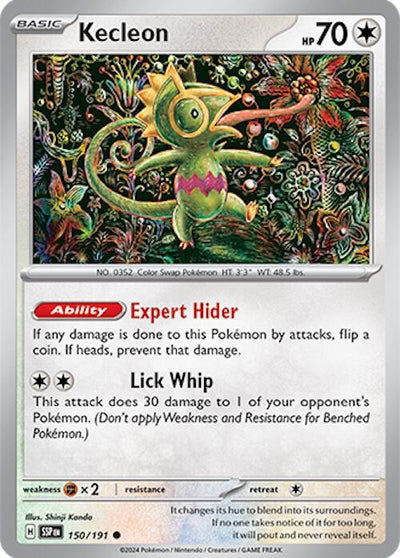Image for Kecleon (SV08: Surging Sparks) (150/191) - Pokemon