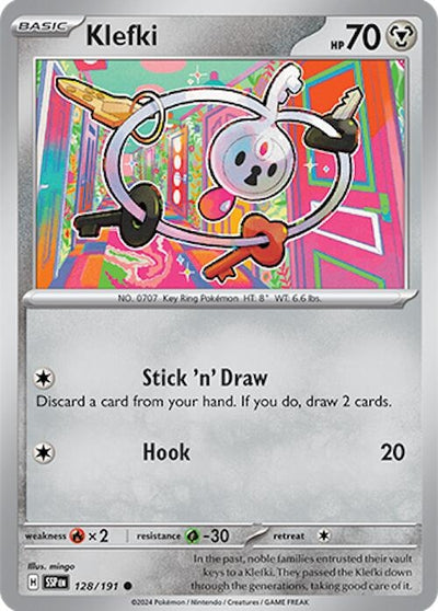 Image for Klefki (SV08: Surging Sparks) (128/191) - Pokemon