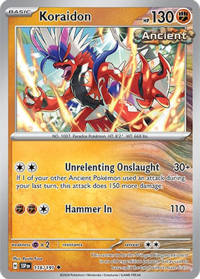 Image for Koraidon (SV08: Surging Sparks) (116/191) - Pokemon