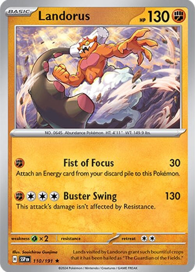 Image for Landorus (SV08: Surging Sparks) (110/191) - Pokemon