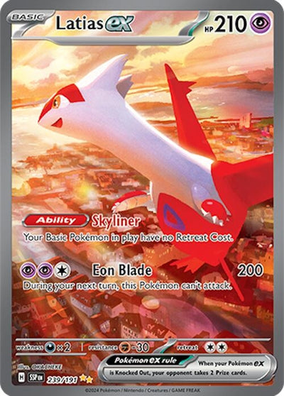 Image for Latias ex (SV08: Surging Sparks) (239/191) - Pokemon